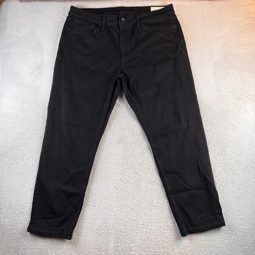Rag & Bone Fit 3 Athletic Black Jeans Mens 38x32 (39x28.5) RX0325F2VBK READ